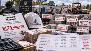 90-мільйонний тендер Нацгвардії на Вінниччині: підрядник «Будінженермережа» заклав у кошторис шалені націнки на базових матеріалах