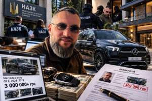 Мерседес за 400 тисяч: НАЗК та поліція взялися за махінації з елітним авто працівника МВС Дмитра Сніцарука